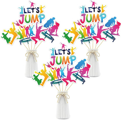 Beautiful Butterfly Centerpiece Sticks - Floral Baby Shower or Birthday Table Toppers - Butterfly Themed Gender Reveal Bridal Shower Party Decoration- Set of 15