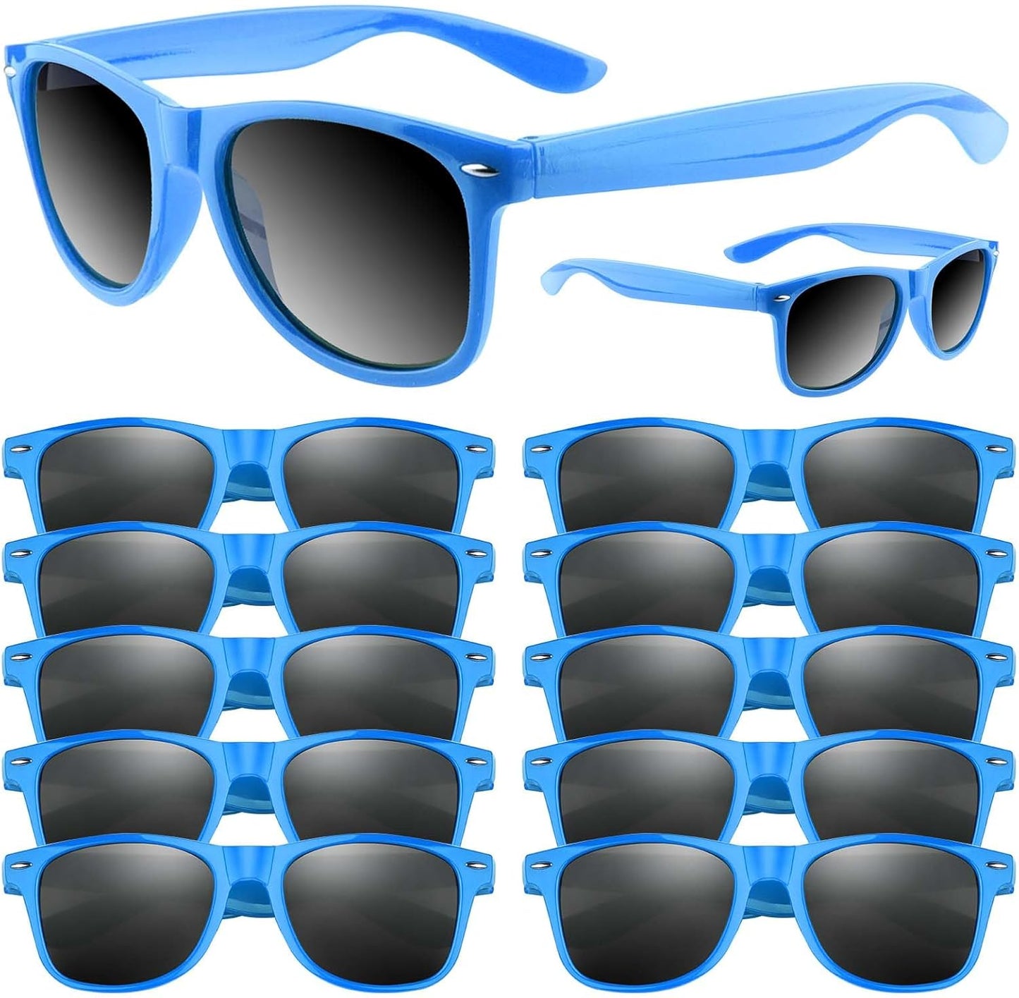 ASTARON Sunglasses Bulk, 6/12/24/48 Pack Sunglasses Party Favors for Summer Beach Pool Birthday Wedding Party Supplies