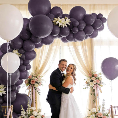 110pcs Black Balloon 12 inch, Black Latex Balloons for Birthday Party Baby Shower Wedding(with 2 Ribbons). - Colors A