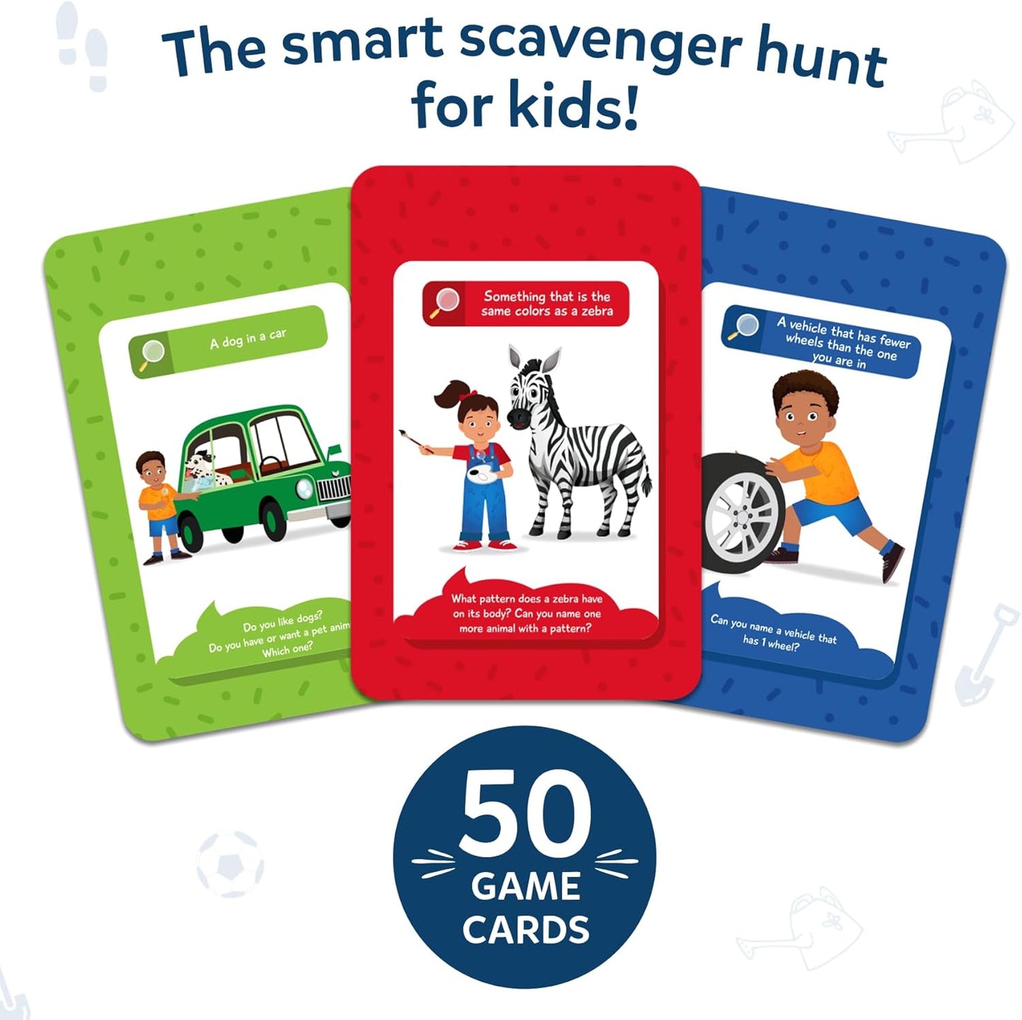 Skillmatics Outdoor Scavenger Hunt Card Game - Found It, Learning Toys, Educational Game Collections, Gifts for Kids, Boys, Girls and Families, for Ages 4, 5, 6, 7, Perfect for Home, School, Playdates