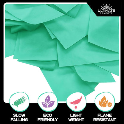 Ultimate Confetti, Multicolor Biodegradable Confetti - Rectangular Fluttering Tissue Paper Confetti for Cannon and Launcher use - Best for Holidays, Birthday, Wedding, and Parties - 1 lb, 16 oz