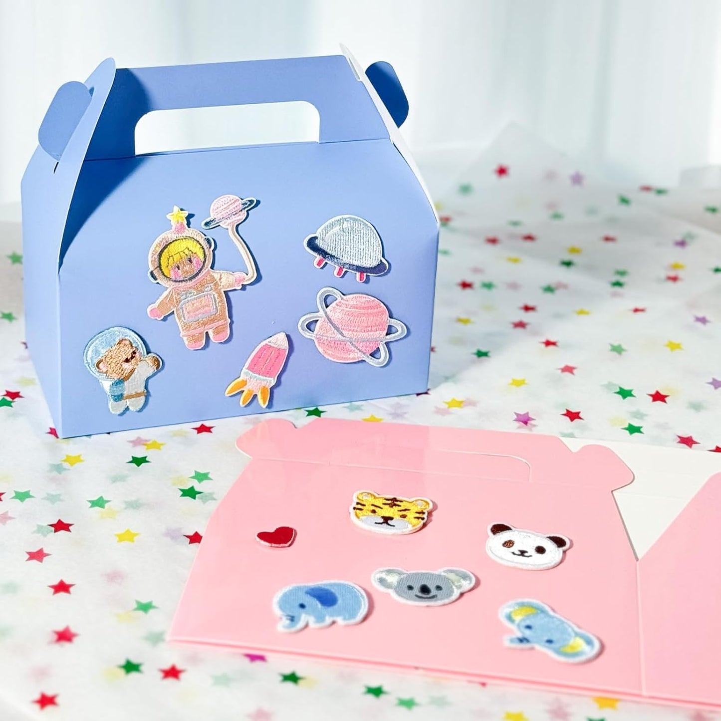 UnicoPak 30 Pack Party Favor Boxes Treat Boxes, White Gable Gift Boxes for Party Favors Goodies Cookies Treats Candies Meals Lunch, 6.5x3.5x3.5 Inches