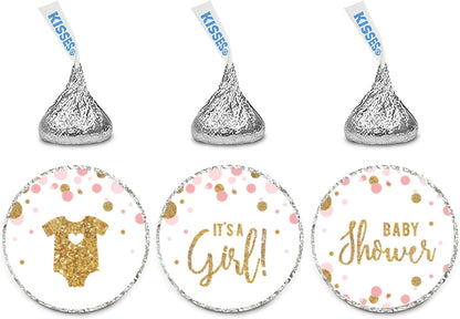 Andaz Press Blush Pink Gold Glitter Girl Baby Shower, Printable Table Tent Place Cards, 20-Pack, Seat Placement Cards Blank Place Cards For Table Settings Name Cards for Wedding, Graduation Food Cards - Colors A