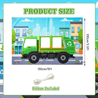 Serencatcher Engineer Party Decorations Photo Prop Backdrop 5x3.3ft Engineer Theme Cutout Backdrop Photo Booth Props Face in Hole Background Banner for Birthday Baby Shower Party Supplies Selfie Frame