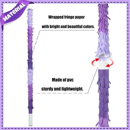 PCFING 30 Inch Piñata Stick Kit Blue Very Sturdy Will Not Break, Suitable for Boys Girls Adults Can Have Fun at Any Party