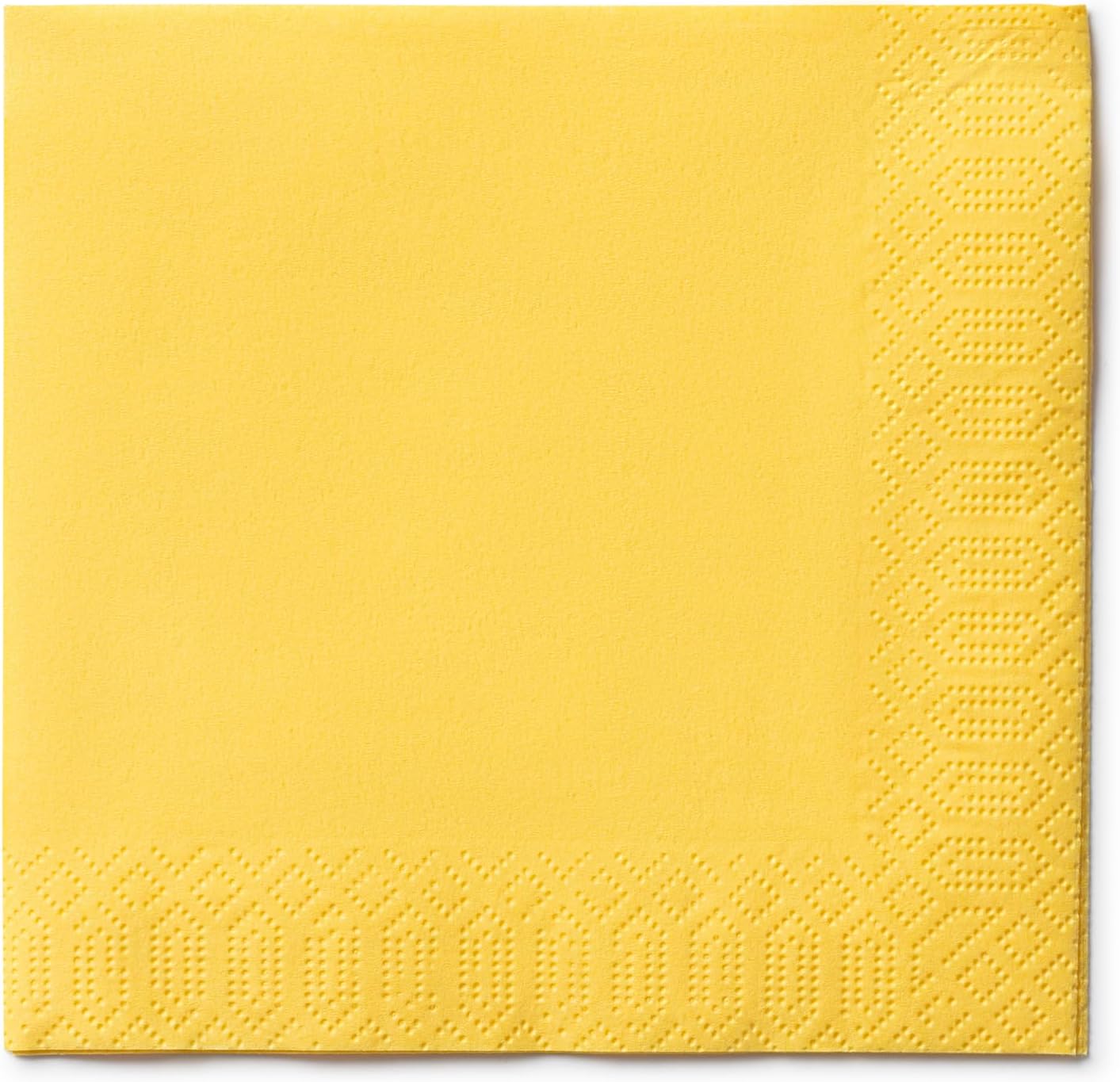 Black Beverage Napkins (300 Count) 2-Ply Disposable Cocktail Napkins for Bar, Weddings, Parties, Events, Premium Quality and EU Made