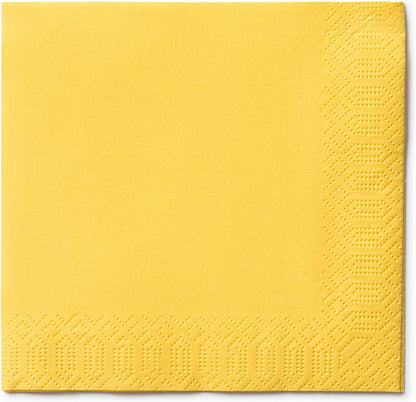 Black Beverage Napkins (300 Count) 2-Ply Disposable Cocktail Napkins for Bar, Weddings, Parties, Events, Premium Quality and EU Made