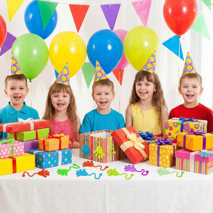 50 PCS Glow Sticky Hands Kindergarten Graduation Gifts Party Favor for Kids Holiday Traditions Goodie Bags Stuffers Glow Sticky Hands Toys End of Year Student Gifts Classroom Prizes Treasure Box