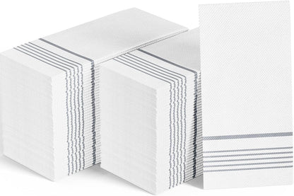 200 Pack Paper Dinner Napkins, Absorbent Paper Napkins, Premium Quality Guest Towels, 2-Ply Disposable Hand Towels for Thanksgiving, Kitchen, Events, Parties or Events