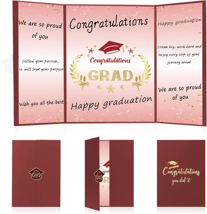 Graduation Guest Book Party Decorations-Blue Gold Graduation Guest Book Alternative Graduation Signature Congrats for 2026 College High School Graduation Party Decorations Unique Graduation Gifts
