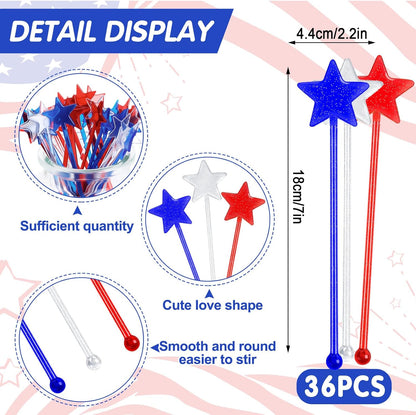 36 Pcs Graduation Cap Drink Stirrers Graduation, Cap Stick Cocktail Mixers 2026 Graduation Party Favors Hot Cocoa Bar Supplies Beverage Tea Party Bar Supplies Party Favor