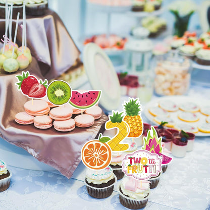 Wildflower Birthday Party Decorations, 36PCS Flower Floral Cupcake Toppers Decoration, Baby in Bloom Baby Shower Cupcake Picks Decor Party Supplies for Gilrs Women