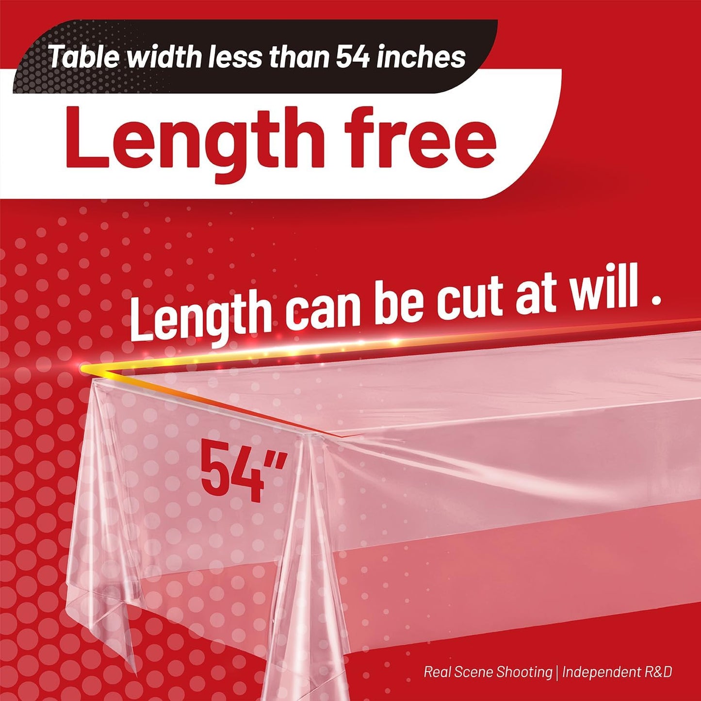 Plastic Table Cloth, 310 Ft X 54 in Disposable Tablecloth White Plastic Tablecloth with Any Cut Sliding Cutters Premium Table Cover Roll for Picnics, Parties, Birthdays, Weddings