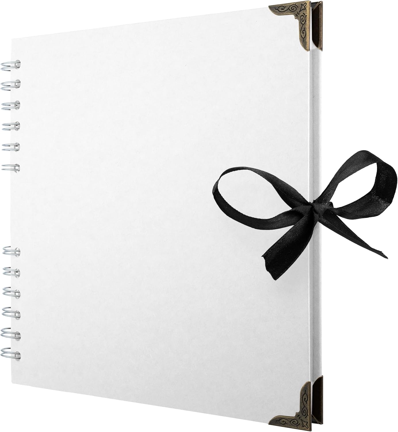 Bstorify Scrapbook Album 60 Pages (8 x 8 Inch) Brown Thick 200gsm Kraft Paper, Photo Album Scrapbook, Memory Book - Ideal for Your Scrapbooking Albums Art & Craft Projects