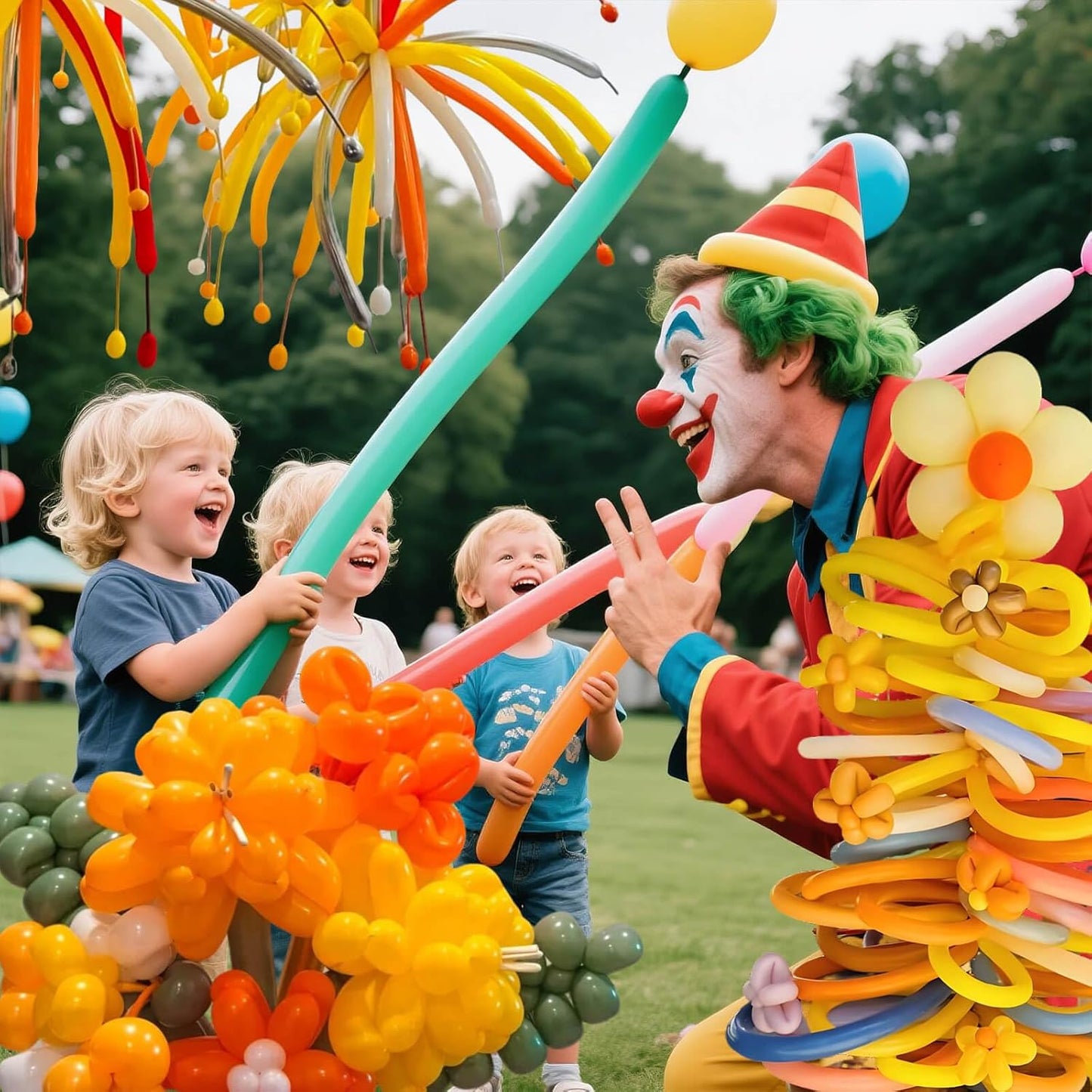 260 Balloons Clear, Thickening Long Balloons for Tying Arch, Twisting Latex Animals Magic Modeling Skinny Birthday Balloon for Kid‘s Party Wedding Decoartion Supply 100pcs