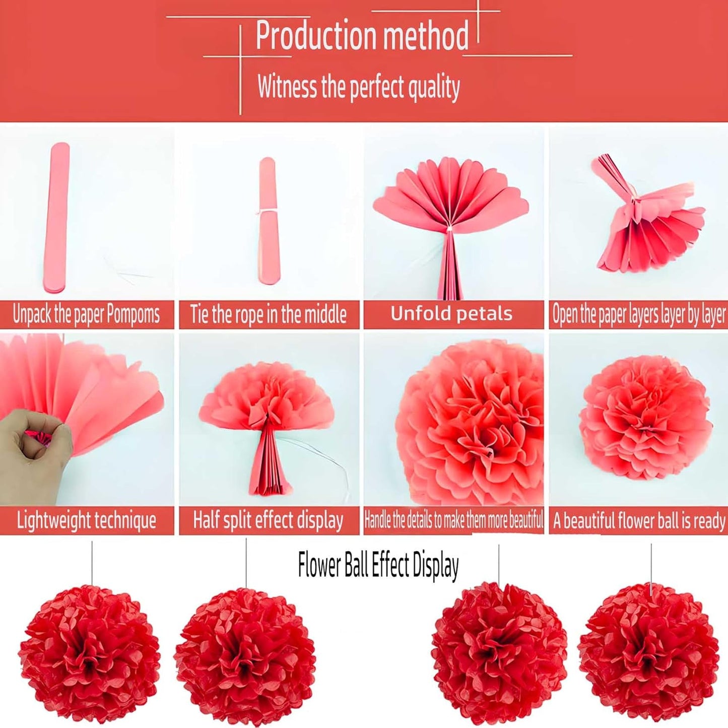Sage Green Tissue Paper Pom Poms Flowers Balls 12 Pcs are Perfect for Party Celebrations or Any Green-Themed Event Decoration