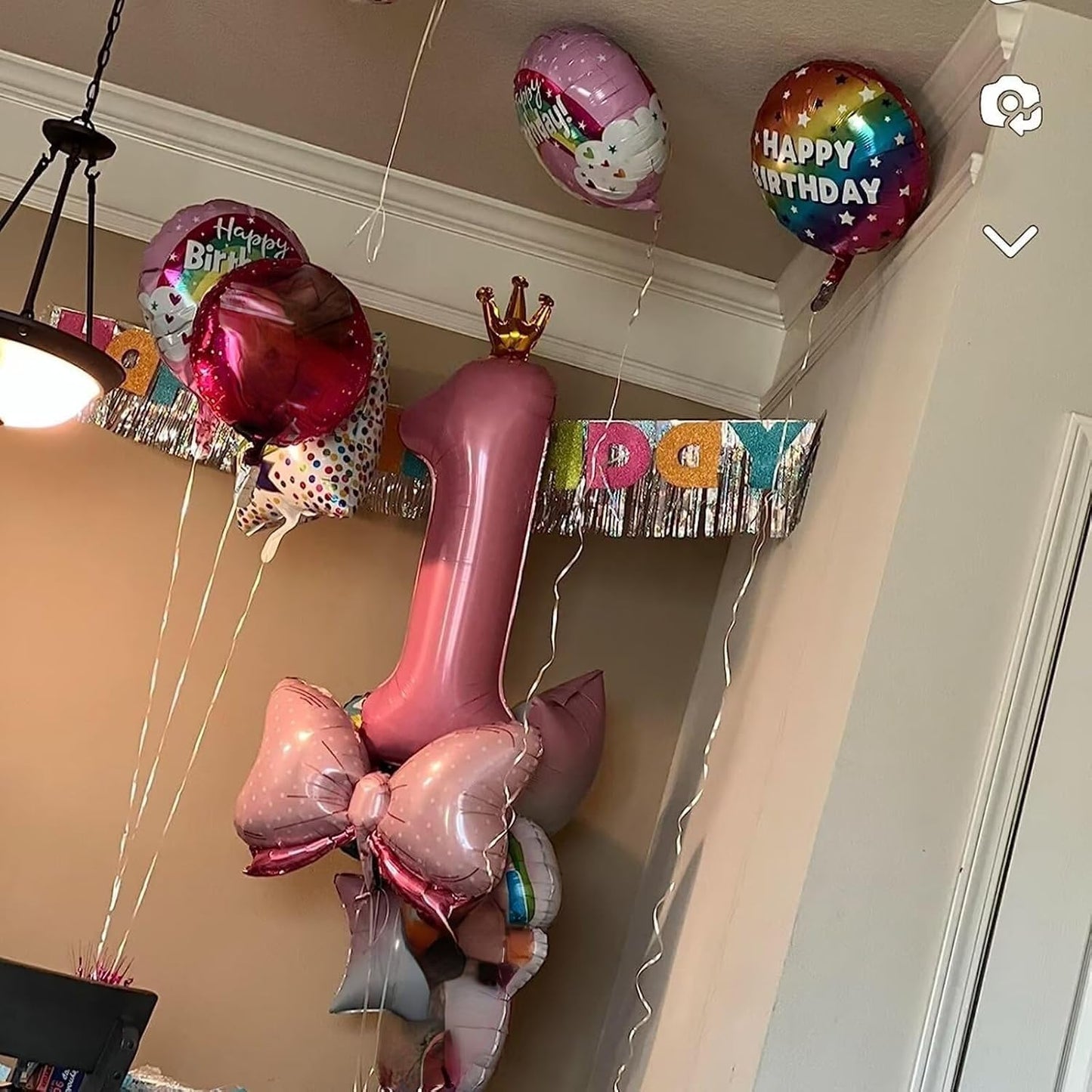 Dinosaur 5th Birthday Decorations, Dinosaur Birthday Party Decorations with Giant Inflatable Dinosaur Balloons 40 Inch Helium Foil Mylar Number 5 Balloons for Dinosaur Theme Birthday Party Decorations