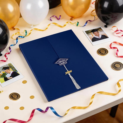 kockuu 2026 Graduation Guest Book Signature Board, Pink Class of 2026 Graduation Sign in Book to Sign Decor for Grad Party High School College Grad Gifts