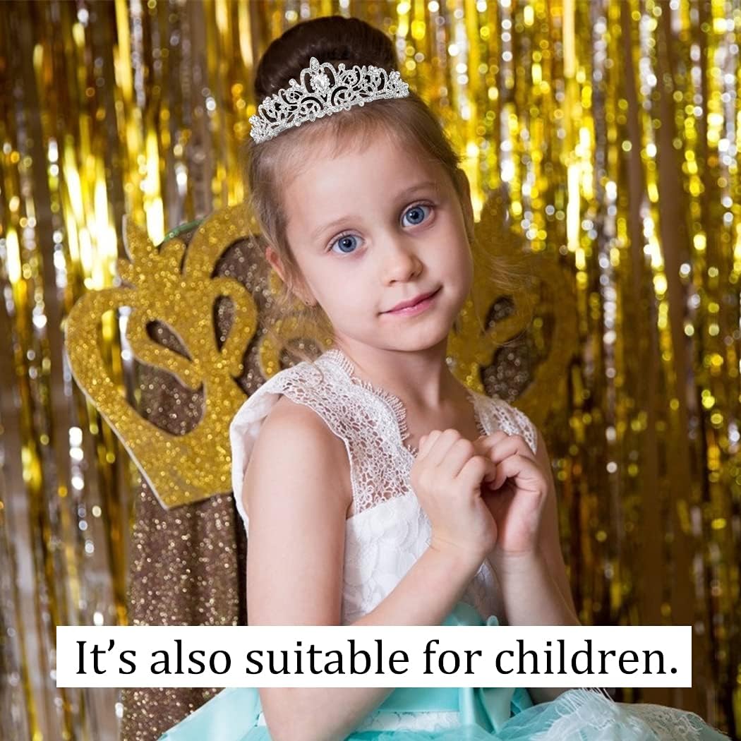 COCIDE Birthday Queen Sash & Rhinestone Tiara Set Gold Happy Birthday Crowns for Women Party Decoration Kit Rhinestone Headband for Women Glitter Crystal Hair Accessories for Cake Topper