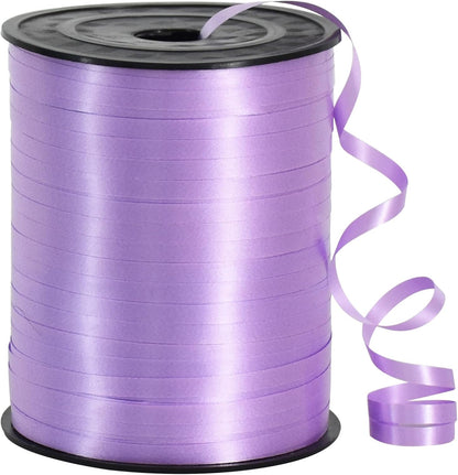 TONIFUL 500 Yards Curling Ribbon-Balloon Ribbon-Balloon String for Art&Craft Decor,Gift Wrapping,Ribbons and Bows for Christmas New Year Birthday Gifts (Silver)