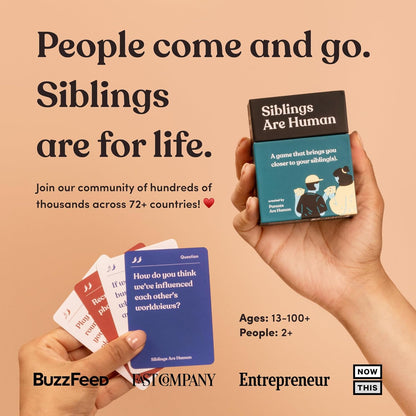 Partners are Human | 140 Conversation Cards to Help Deepen Romantic Relationships | Card Game for Bonding & Communication | Therapy for Adults