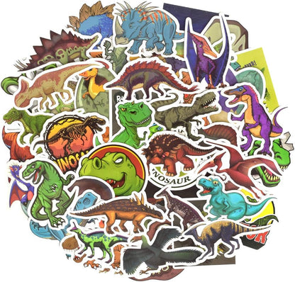QTL Neon Stickers for Teens & Students Prizes, Waterproof Vinyl Party Favor Stickers, School Rewards, Water Bottle and Laptop, 50PCS - Colors B