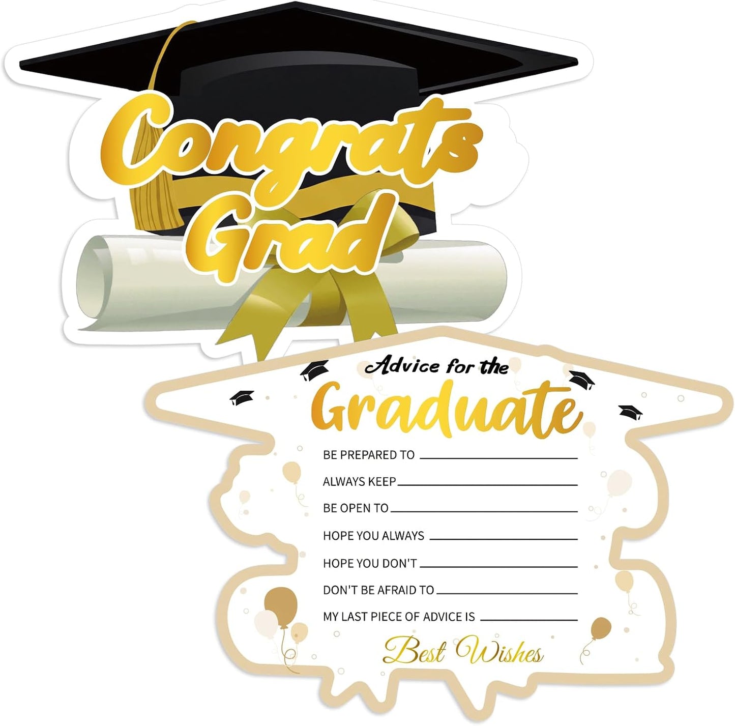 FaCraft 36PCS Who Knows Graduate Best Game Cards Class of 2026 Party Games Activities for High School Senior College School Graduation Party Favor Supplies Grad Game Graduation Decorations 2026