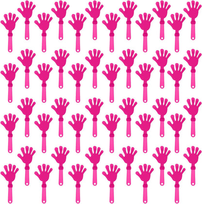48 Pieces Royal Blue Hand Clappers 7.5 Inch Clappers Noisemakers Noise Makers Party Favors Plastic Clapper Sporting Events Cheers Ball Dance Basketball Football Noisemakers （Royal Blue）
