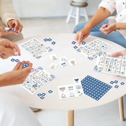 Bible Bingo Game - 24 Player Christian Church Bingo Cards for Women, Men & Family Parties - JK0103