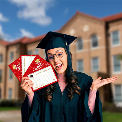 Graduation Advice Cards - 50-Pack Graduate Party Supplies 2026 Advice for the Graduate Decorations Party Favors Table Games Personalized Graduations Cards