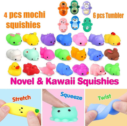 132 PCS Party Favors for Kids 8-12, Pinata Stuffers, Prizes Treasure Box Toys for Classroom, Goodie Bag Stuffers,Treasure Chest, Prize Box Toys, Pinata Filler
