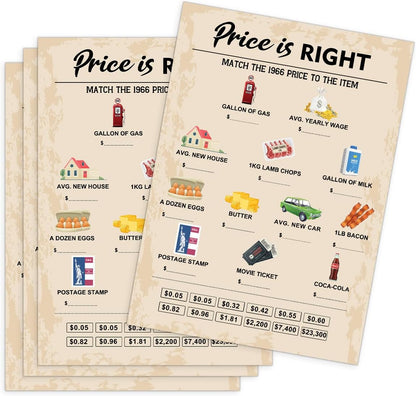QUPT 40th Birthday Party Games, Movies in 1986 Games, Birthday Party Supplies for Adults, Fun 1986s Party Game，Pack of 30 Cards
