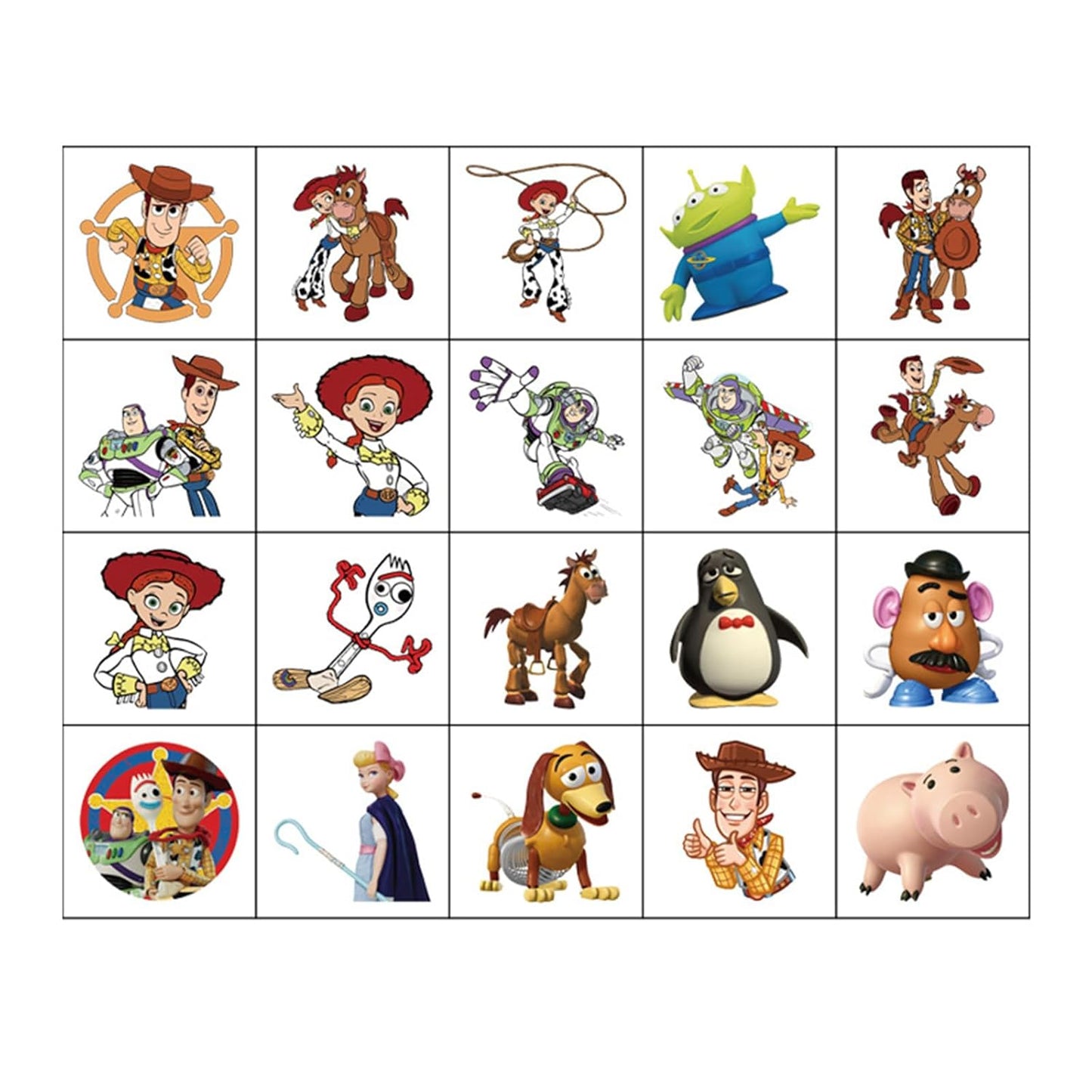20Sheets Movie Cars Temporary Tattoos Birthday Themed Party Supplies Decoration Favors Cartoon Cute Sticker for Kids Boys Home Activity Class Prizes Carnival Christmas Rewards (grey)