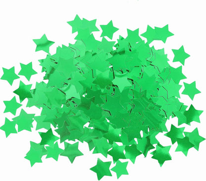 Rainbow Star Metallic Foil Confetti 8000 Pcs Shiny Star Table Confetti for Fill Balloon Wedding Graduation Party Decorations,60g of pack