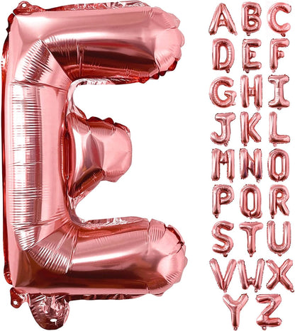 Lovoir 40 Inch Large Rose Gold Letter A Balloons Big Size Jumbo Mylar Foil Helium Balloon for Birthday Party Celebration Decorations Alphabet Rose Gold A