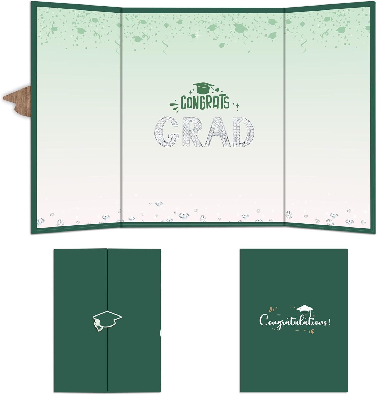 DYIRBIIY 18"X12" Graduation Signature Board - Class of 2026 - Grad Guest Book Alternative for College & High School Students, Congrats Graduate Gift, Party Favors & Decors(Blue) - A10