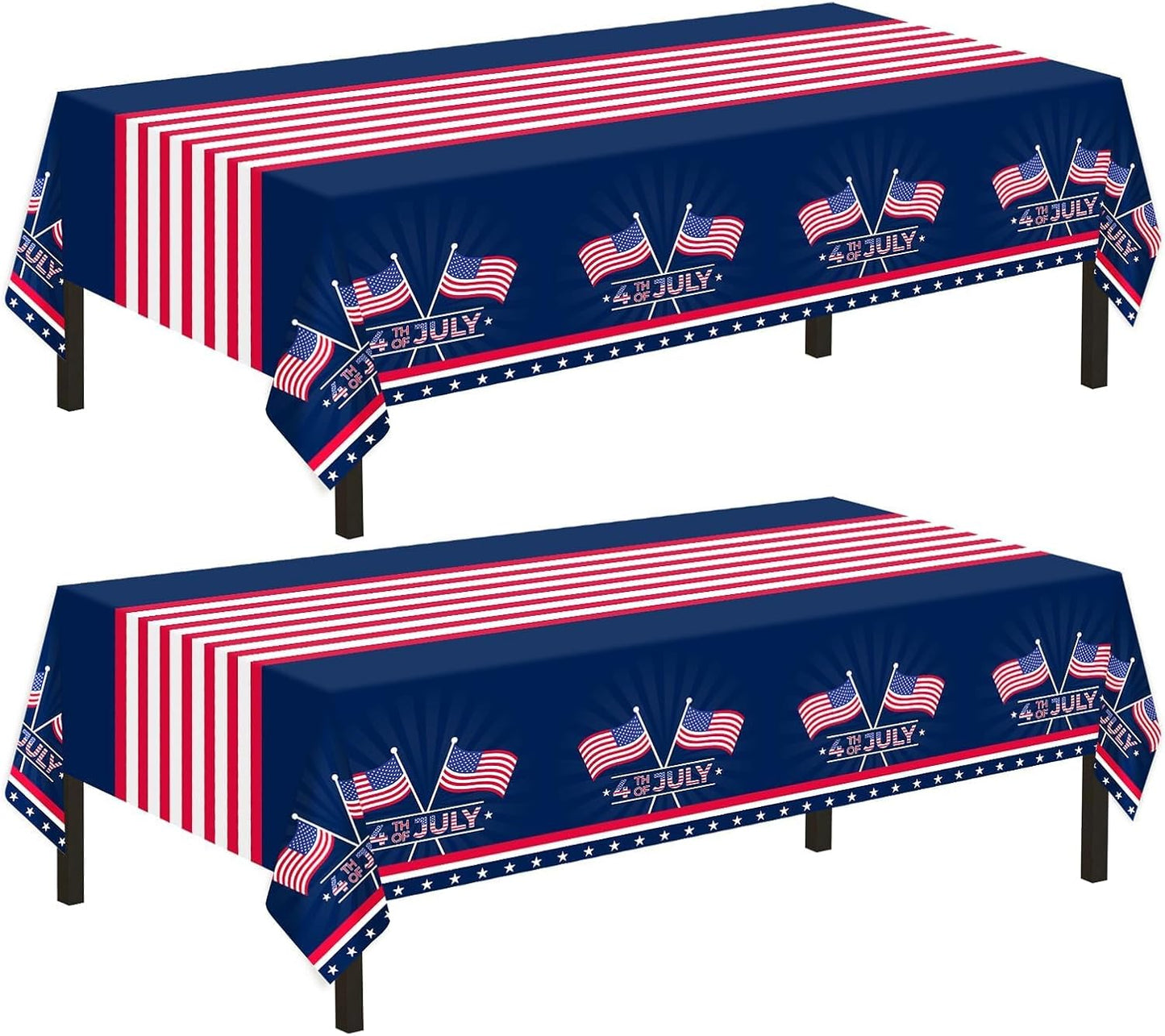 Childom 1 Pack Fourth of July Coloring Tablecloth for Kids,4th of July Crafts for Kids 30"x72" Giant Coloring Poster Table Cloth,Large Paper Poster Crafts Party Activities,4th of July Paper Tablecloth