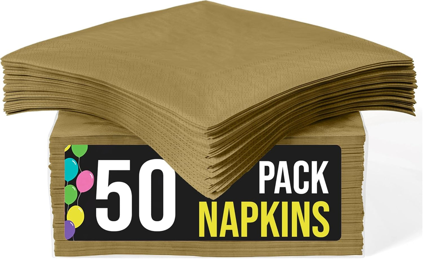 Party Solids Purple Paper Napkins Disposable Everyday 50 Pcs 2 Ply Purple Dinner Napkins Paper Everyday For Parties & Party Supplies