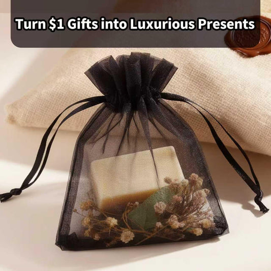 100pcs Organza Bags for Small Gift 4x6 Inch, Premium Mesh Bags Drawstring Candy Jewelry Packaging Sachet Bags, Easter Day Wedding Party Favors Small Gift Bag Durable & Scent-Free for Small Business