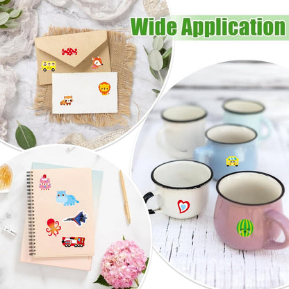 24 Sheets 3D Puffy Stickers for Kids Toddlers Bulk, Small Children Party Bag Sticker Variety Pack for Preschool Teacher, Boy Girl Rewards Crafts Scrapbooking Gifts (Dinosaur Animal Car Flower Heart)