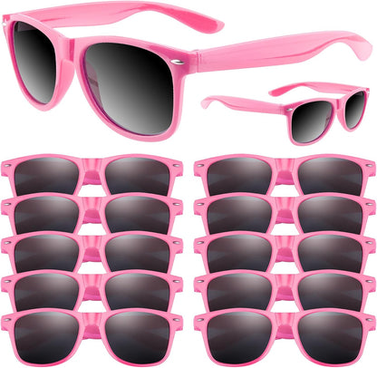 ASTARON Sunglasses Bulk, 6/12/24/48 Pack Sunglasses Party Favors for Summer Beach Pool Birthday Wedding Party Supplies