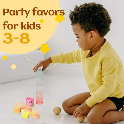 Cocurb 32 Pcs Mini Spring Party Favors for Kids 4 to 8 Fun Goodie Bag Stuffers for Birthdays, Classroom Prizes, and Small Toys Present