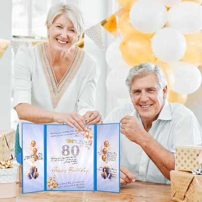 Rose Gold Birthday Party Decorations,18" x 12" Creative Birthday Decorations Guest Sign in Book Alternative, for Men and Women of All Ages, Happy Birthday Party Supplies