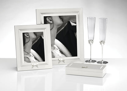 Kate Spade New York Grace Avenue 2-Piece Dessert Set, 1.45 LB, Metallic, Silver Plated