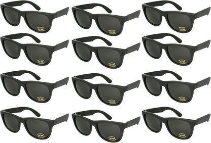 EDGEIWEAR 80s Neon Party Sunglasses for Adult Party Favors with CPSIA certified-Lead(Pb) Content Free