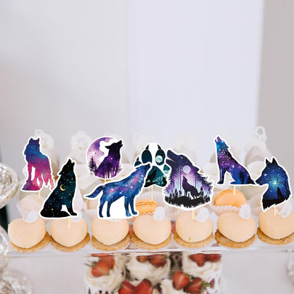 Wildflower Birthday Party Decorations, 36PCS Flower Floral Cupcake Toppers Decoration, Baby in Bloom Baby Shower Cupcake Picks Decor Party Supplies for Gilrs Women