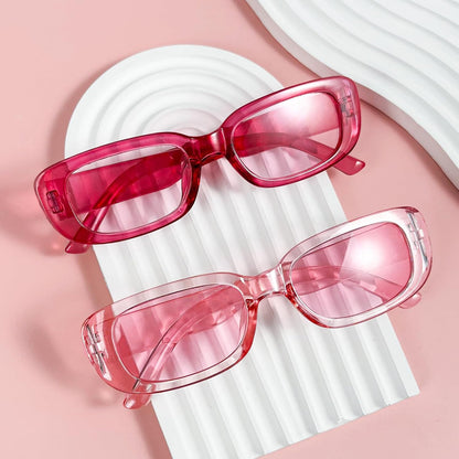 Pibupibu 40 Pack Rectangle Sunglasses Bulk 90s Retro Cool Party Sunglasses for Women Men Fun Glasses Set
