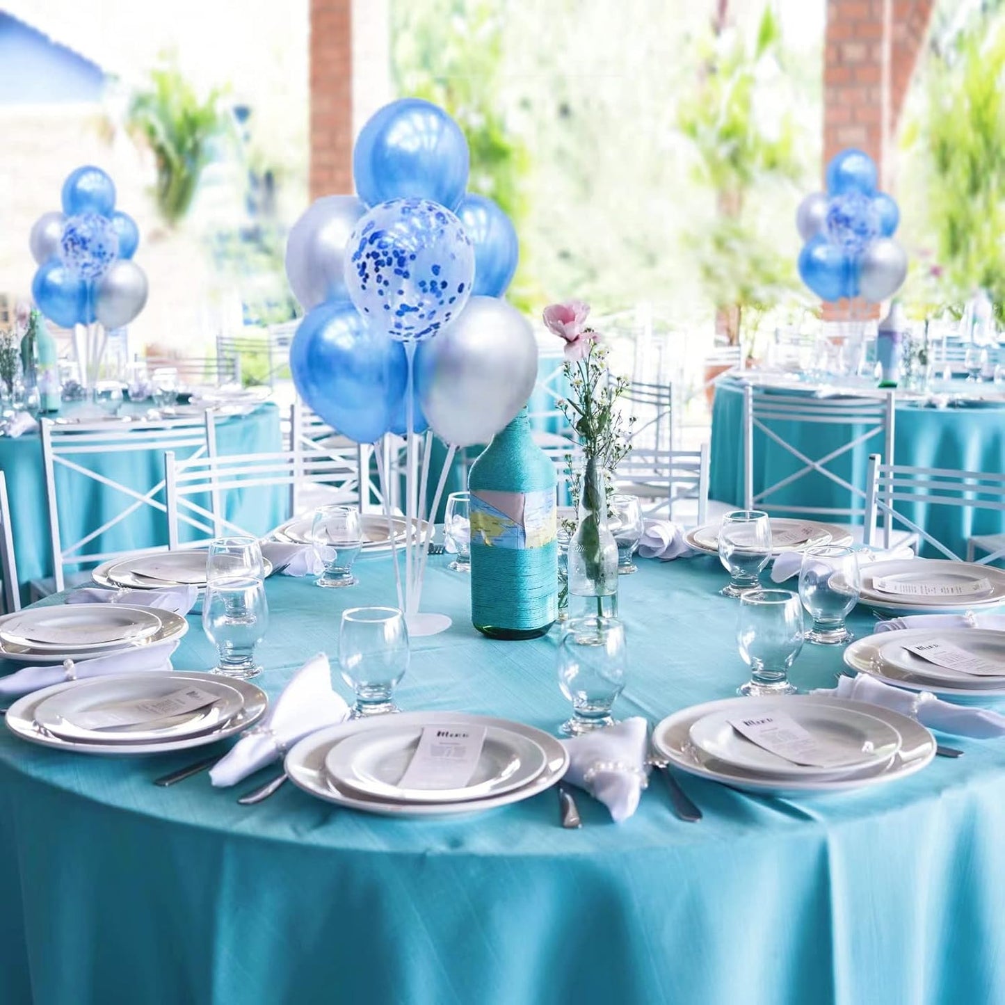 10 Sets of Balloon Stands for Table Balloon Stand Allowing Balloons To Float Without Helium Tank Balloon Holder Decorations for Birthday Party Wedding Festival Christmas