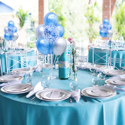 10 Sets of Balloon Stands for Table Balloon Stand Allowing Balloons To Float Without Helium Tank Balloon Holder Decorations for Birthday Party Wedding Festival Christmas