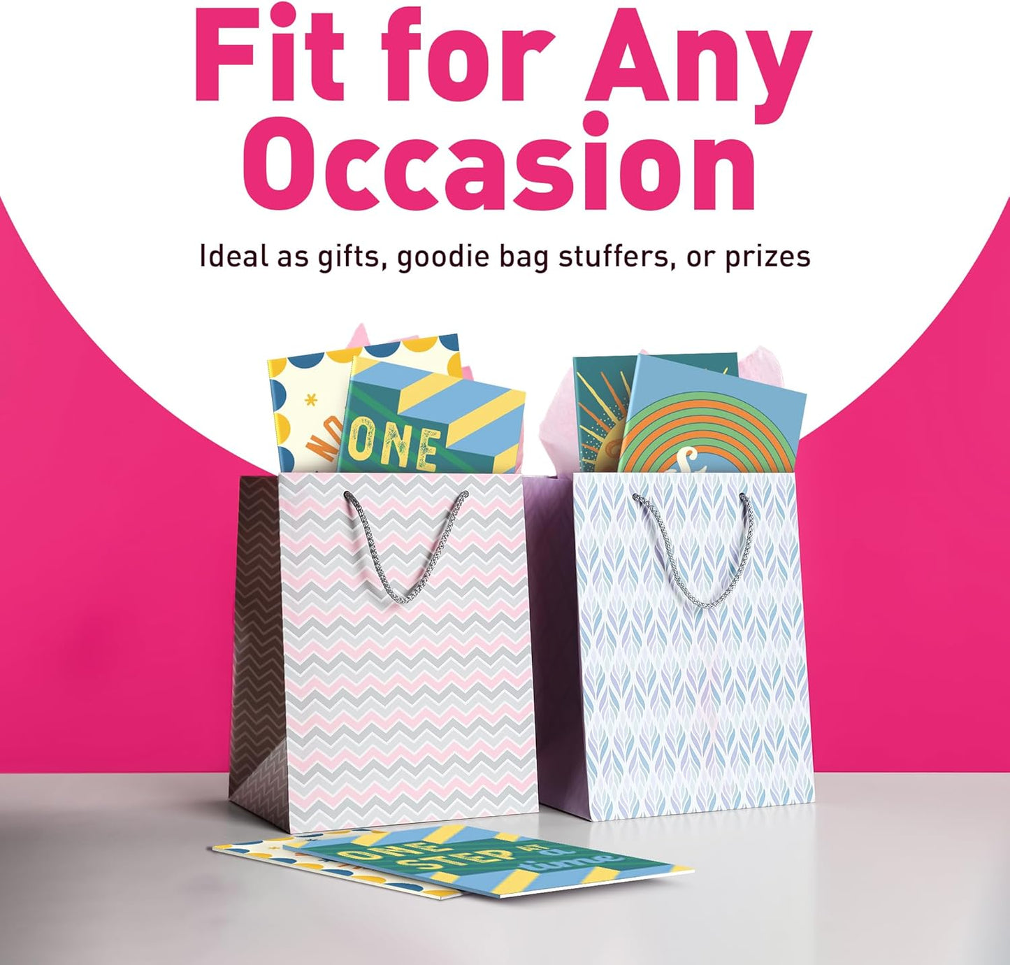 S&O Motivational Mini Notebooks Bulk Set w/12 Unique Messages, Inspirational Notebooks for Kids, tiny pocket journals Collection for Children, small Diaries Pack writing pads, 44 pages, 3.5” x 5”